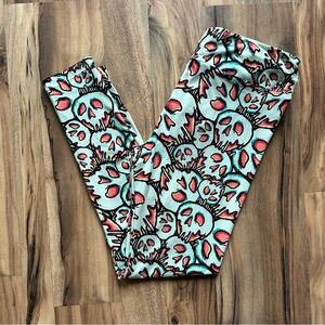 LuLaRoe Disney Poison Apple Snow White Leggings